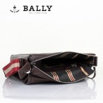 BALLY 0067男士公文包斜跨手提男包單肩包咖啡色