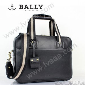 BALLY 巴利0068-1 男手提單肩斜跨包黑色