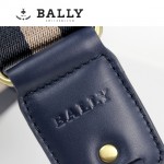 BALLY 巴利0068-2 男手提單肩斜跨包藍色