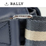 BALLY 0067-2 男士公文包斜跨手提男包單肩包藍色