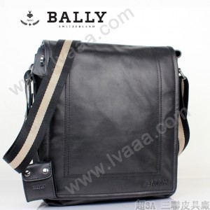 BALLY 0067-1男士公文包斜跨手提男包單肩包黑色