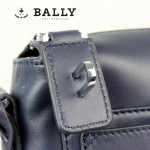BALLY 0067-2 男士公文包斜跨手提男包單肩包藍色