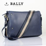 BALLY 巴利0069-2 男手提單肩斜跨包藍色