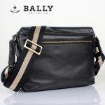 BALLY 巴利0069-1 男手提單肩斜跨包黑色