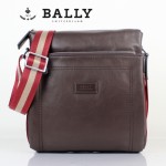 BALLY 巴利-0064  單肩斜跨包咖啡色