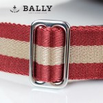 BALLY 0066牛皮男公文包斜跨男包咖啡色