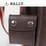 BALLY 0067男士公文包斜跨手提男包單肩包咖啡色