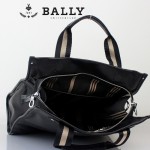 新款BAlly0074-1 休閑男款牛皮斜跨單肩手提男包黑色