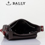BALLY巴利 0073 男士皮包 休閑經典款牛皮斜跨男士包咖啡色