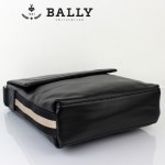 BALLY巴利 0073-1 男士皮包 休閑經典款牛皮斜跨男士包黑色