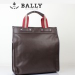 新款BAlly0074 休閑男款牛皮斜跨單肩手提男包咖啡色