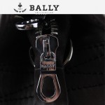 新款BAlly0074 休閑男款牛皮斜跨單肩手提男包咖啡色