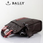 新款BAlly0074 休閑男款牛皮斜跨單肩手提男包咖啡色