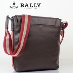 BALLY巴利 0073 男士皮包 休閑經典款牛皮斜跨男士包咖啡色