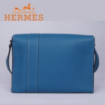 愛馬仕Hermes時尚潮流新款單肩包中藍色1088-4