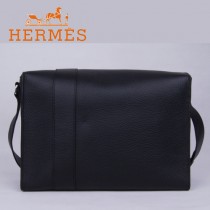 愛馬仕Hermes男包時尚潮流新款單肩包黑色1088