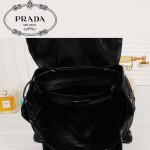PRADA 0030 新款時尚普拉達女包 雙肩背包 尼龍旅行包休閑書包