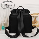PRADA 0030 新款時尚普拉達女包 雙肩背包 尼龍旅行包休閑書包