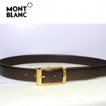 新款萬寶龍真皮皮帶時尚腰帶Montblanc-0011