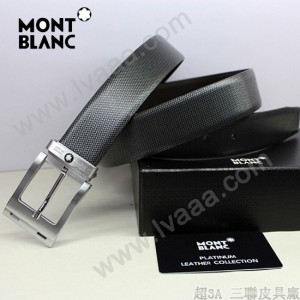 新款萬寶龍真皮皮帶時尚腰帶Montblanc-0002