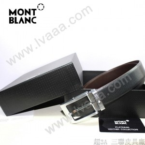 新款萬寶龍真皮皮帶時尚腰帶Montblanc-0010