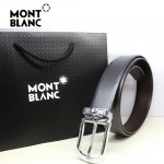 新款萬寶龍真皮皮帶時尚腰帶Montblanc-0012