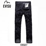 EVISU E6027-01 新款韓版潮男直筒彩色大M陳冠希同款牛仔褲