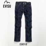 EVISU E6016 陳冠希同款潮男街舞潮流牛仔裤直筒裤滑板嘻哈裤