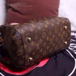 LV M41056 新款潮變色牛皮女包手提斜跨包時尚女包