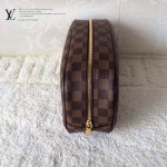LV N47527-4 新款休閒咖啡棋盤格男女款通用包手拿包化妝包