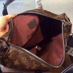 LV M40388-2 新款時尚商務男士KITAN老花原版皮拉鏈單肩手提包