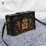 LV M94219 歐美復古范冰冰同款限量版mini行李箱手拿單肩包