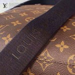 LV M40388-2 新款時尚商務男士KITAN老花原版皮拉鏈單肩手提包