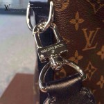 LV M40388-2 新款時尚商務男士KITAN老花原版皮拉鏈單肩手提包