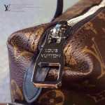 LV M40388-2 新款時尚商務男士KITAN老花原版皮拉鏈單肩手提包
