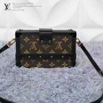 LV M94219 歐美復古范冰冰同款限量版mini行李箱手拿單肩包