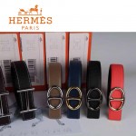 HERMES 0154 愛馬仕多色扣頭原版皮皮帶