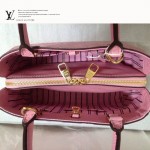 LV M41050 新款MONTAIGNE BB中號粉色壓花單肩手提包