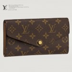 LV M60531 新款女士時尚Sarah 搭扣長款錢包