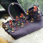 BV-5211-3 純手工原版羊皮編織 蝴蝶系列 薰衣草紫