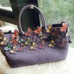 BV-5211-3 純手工原版羊皮編織 蝴蝶系列 薰衣草紫