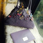 BV-5211-3 純手工原版羊皮編織 蝴蝶系列 薰衣草紫