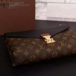 LV M41223 名媛必備新款PALLAS CHAIN系列黑色原版皮單肩晚宴包手拿包