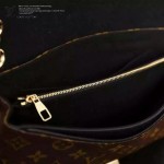 LV M41223 名媛必備新款PALLAS CHAIN系列黑色原版皮單肩晚宴包手拿包