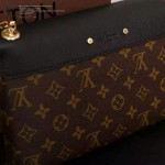 LV M41223 名媛必備新款PALLAS CHAIN系列黑色原版皮單肩晚宴包手拿包