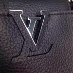 LV M94519-5 春夏專櫃新款Capucines BB黑色原版皮手提單肩包
