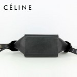 CELINE 88093 新款女士黑色鳄魚紋配黑色法拉利（小號）女包手提包蝙蝠包
