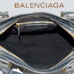 BALENCIAGA 084332B-2 深銀灰 巴黎世家女士手提包 時尚單肩包