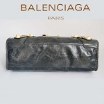 BALENCIAGA 084332B-2 深銀灰 巴黎世家女士手提包 時尚單肩包
