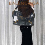 BALENCIAGA 084332B-2 深銀灰 巴黎世家女士手提包 時尚單肩包